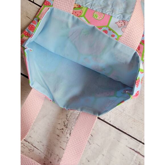 strawberry shortcake Crayon Holder Coloring Tote Bag Handmade kids travel bag - Picture 8 of 9